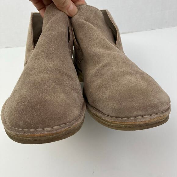 Dolce Vita Sz 9 Findley Ankle Booties Pull-on Suede Chukka Boots Style Comfort - Picture 6 of 16